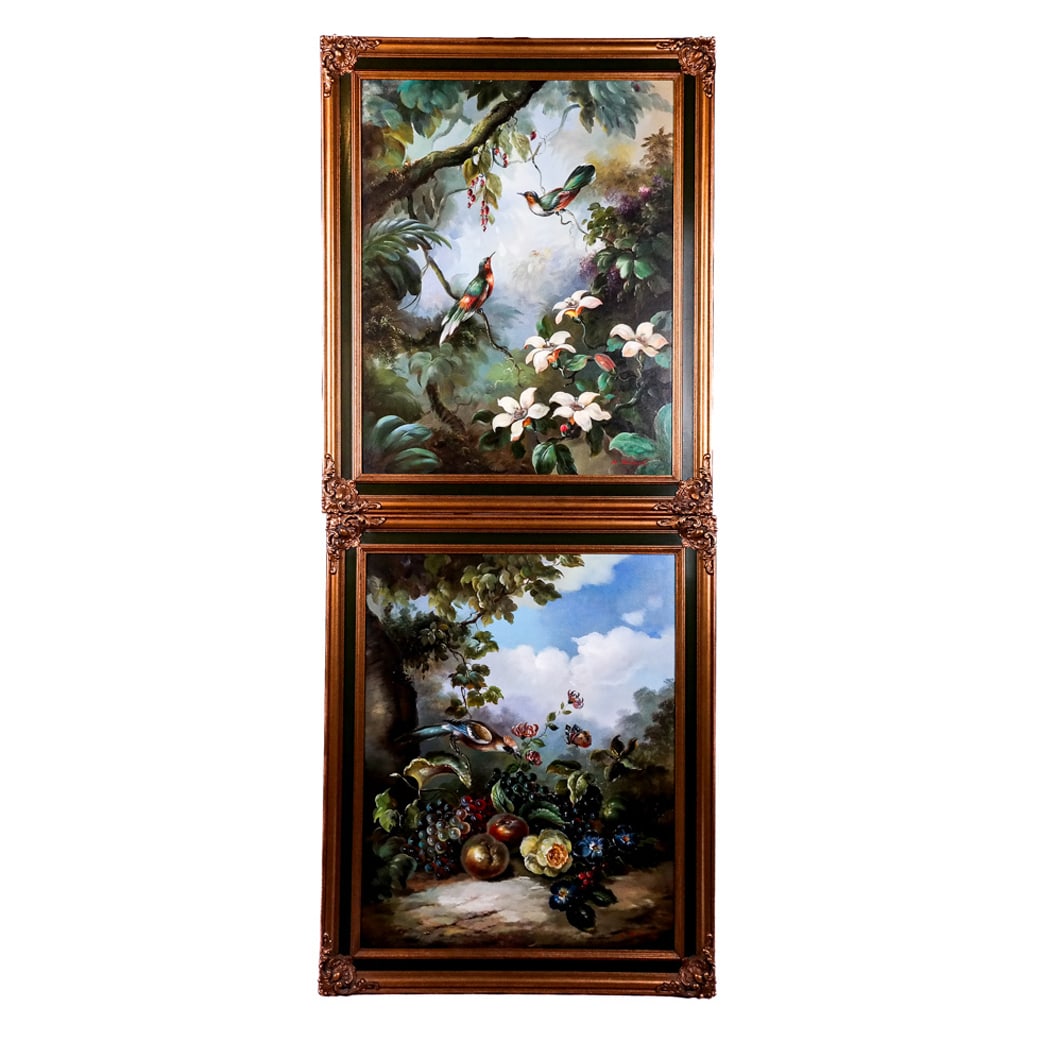 D. RICHARD: Pair of Still Lifes (1 of 15)