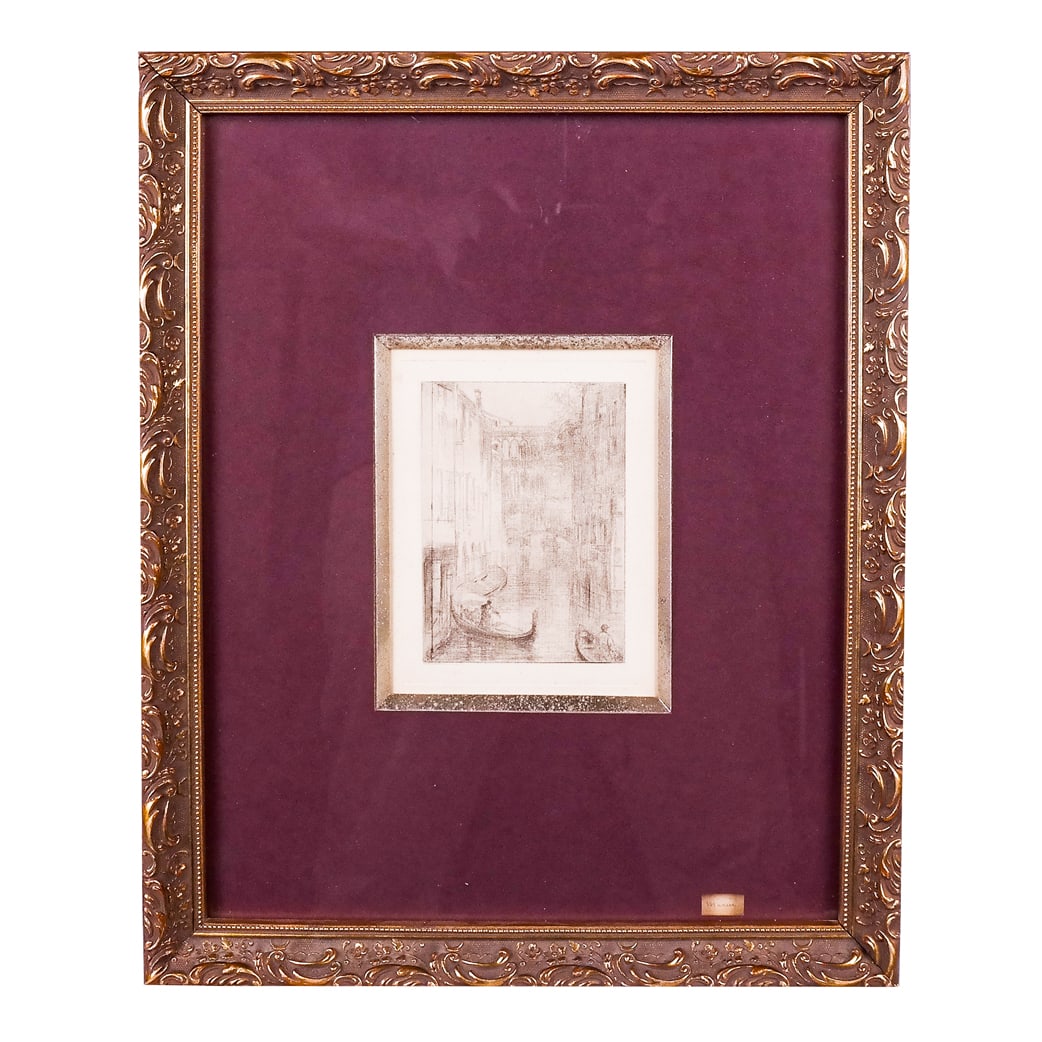 John MARIN; Venice - Etching (1 of 8)