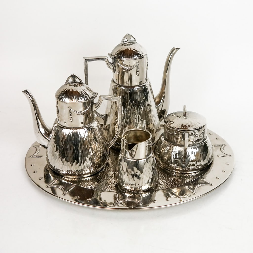 5-Pc. Silver Plate Tea & Coffee Set (1 of 8)