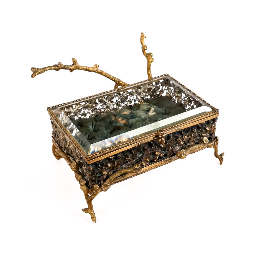 French Bronze Fancy Jewelry Box (1 of 8)