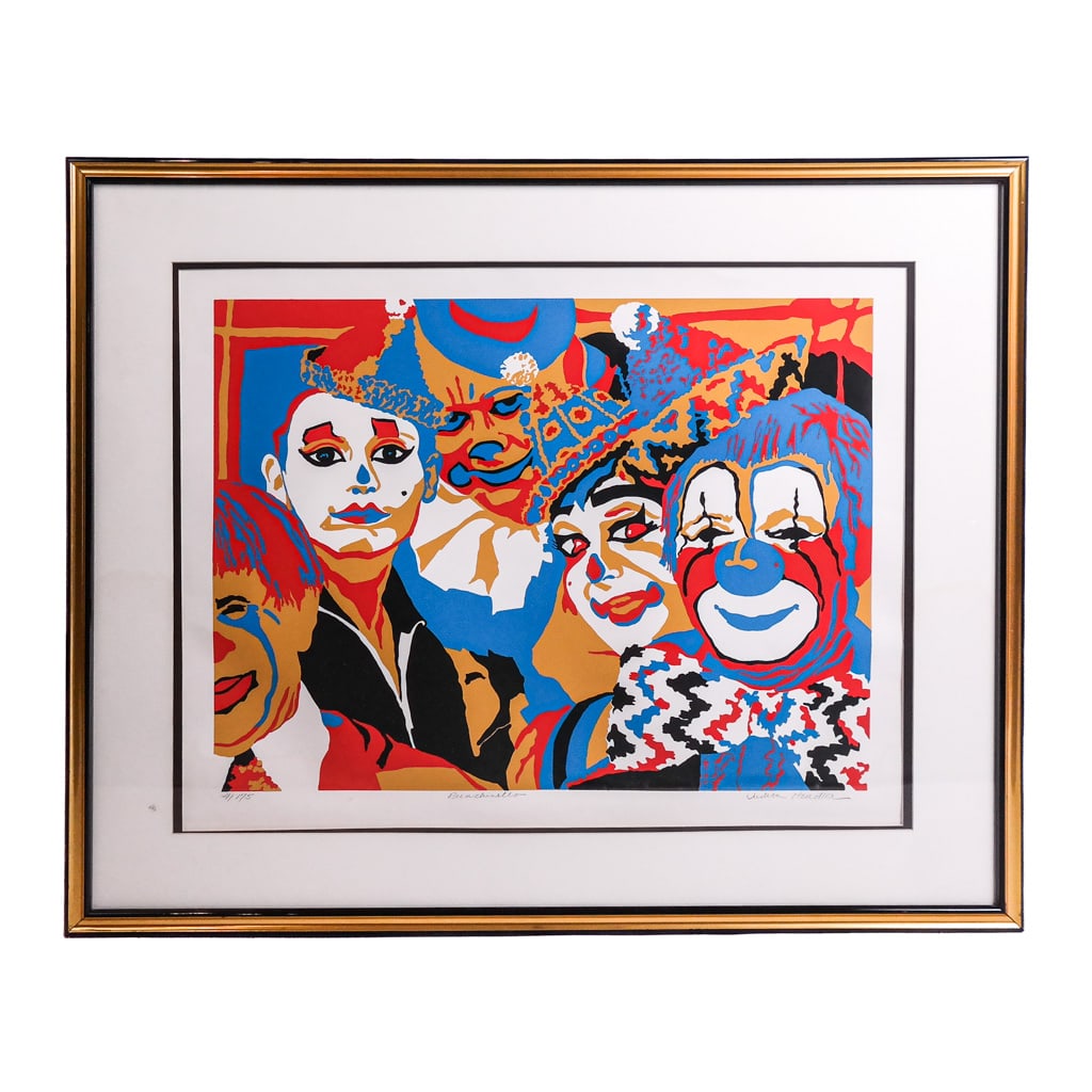 Judith HENDLER: "Punchinello" - Serigraph (1 of 9)