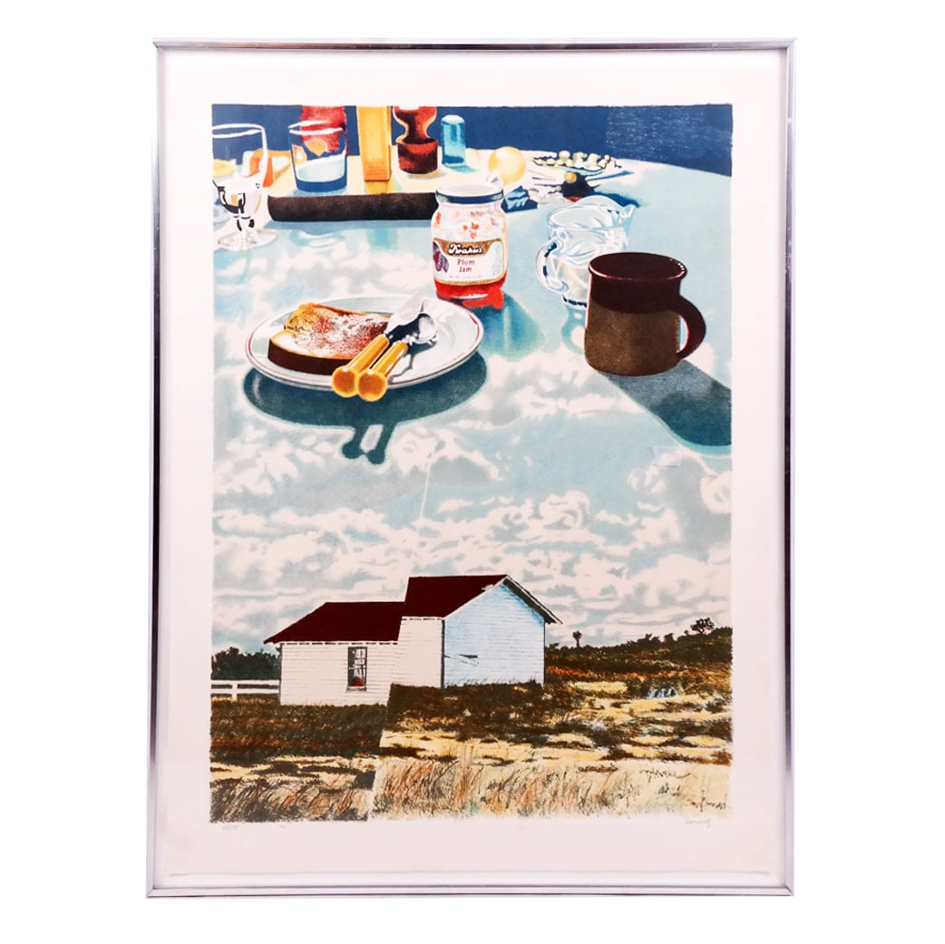 Howard KANOWITZ: Surrealistic Lithograph (1 of 9)