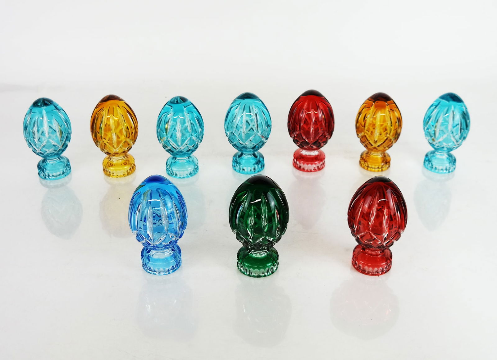 Waterford Irish Crystal Group of 10 Paperweights (1 of 8)