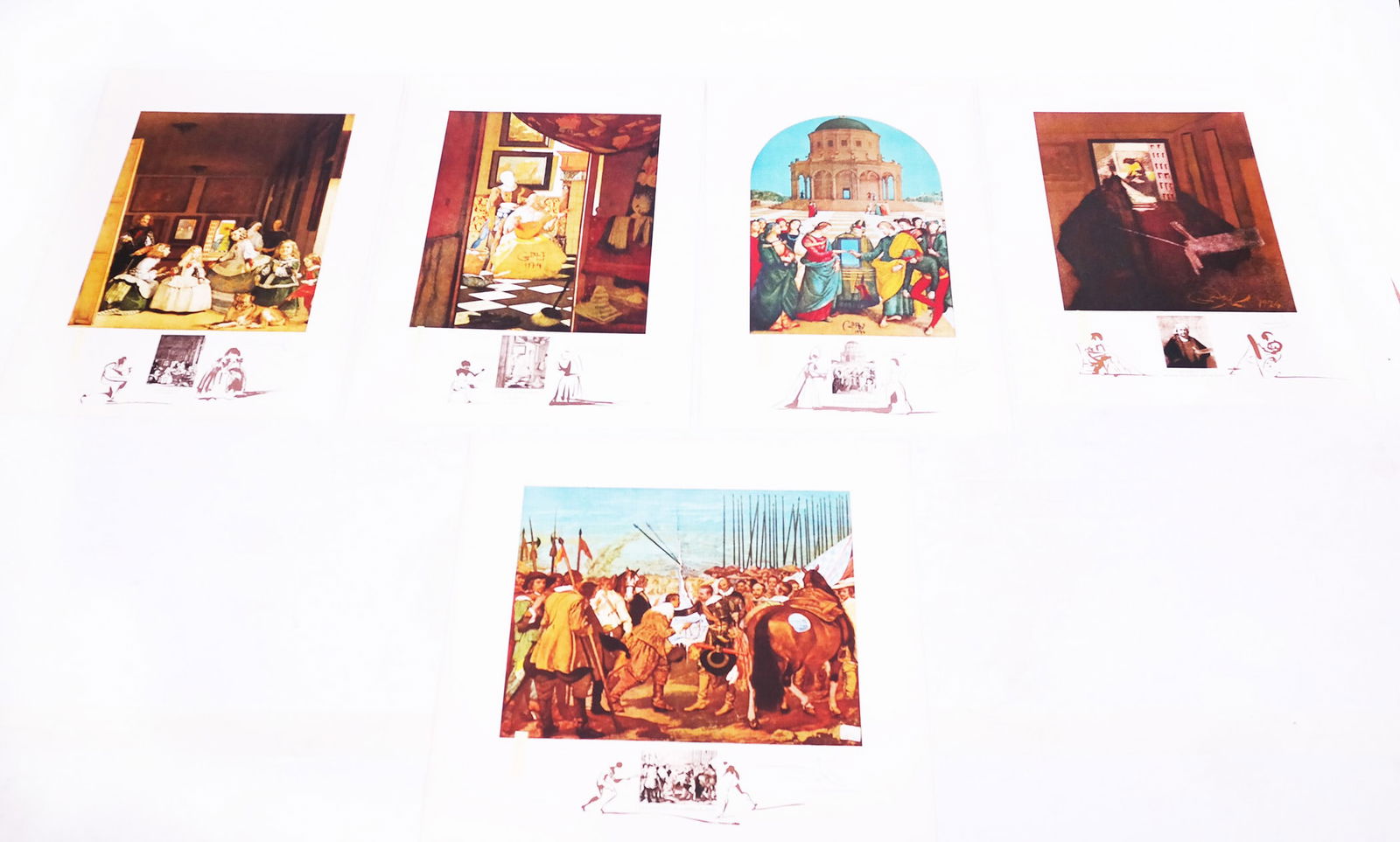 Salvador DALI: "Changes in Great Masterpieces" - 5 (1 of 20)