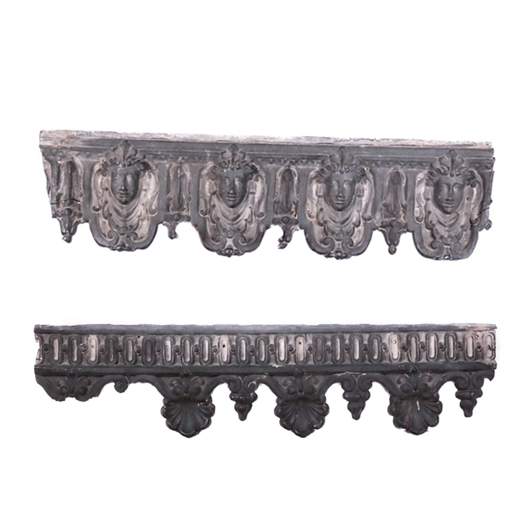 Two Belle Epoque Metal Architectural Elements (1 of 8)