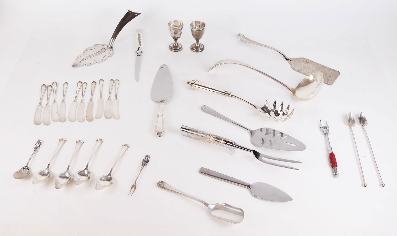 Assorted Sterling and Silver Plate Articles (1 of 13)