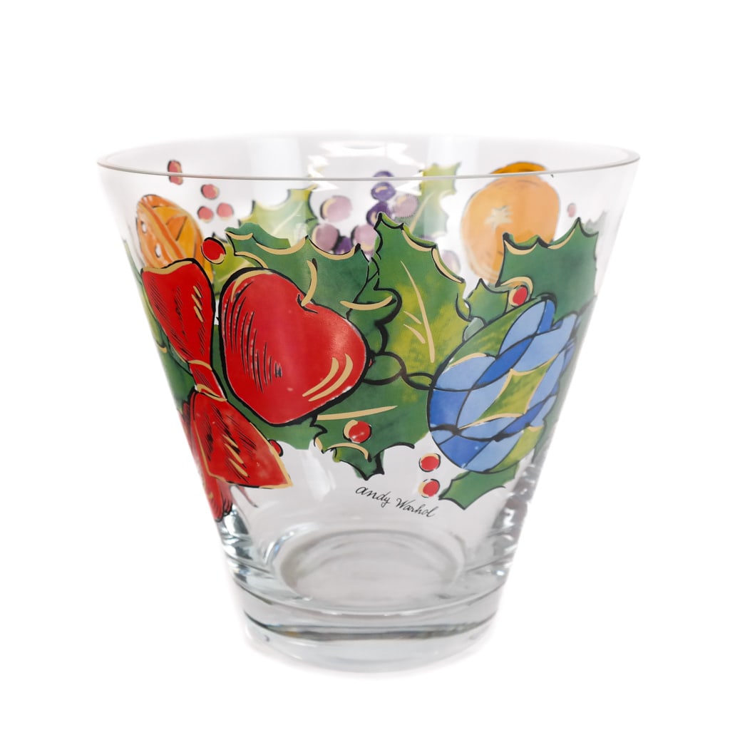 Rosenthal Andy Warhol Glass Pop Art Vase (1 of 12)