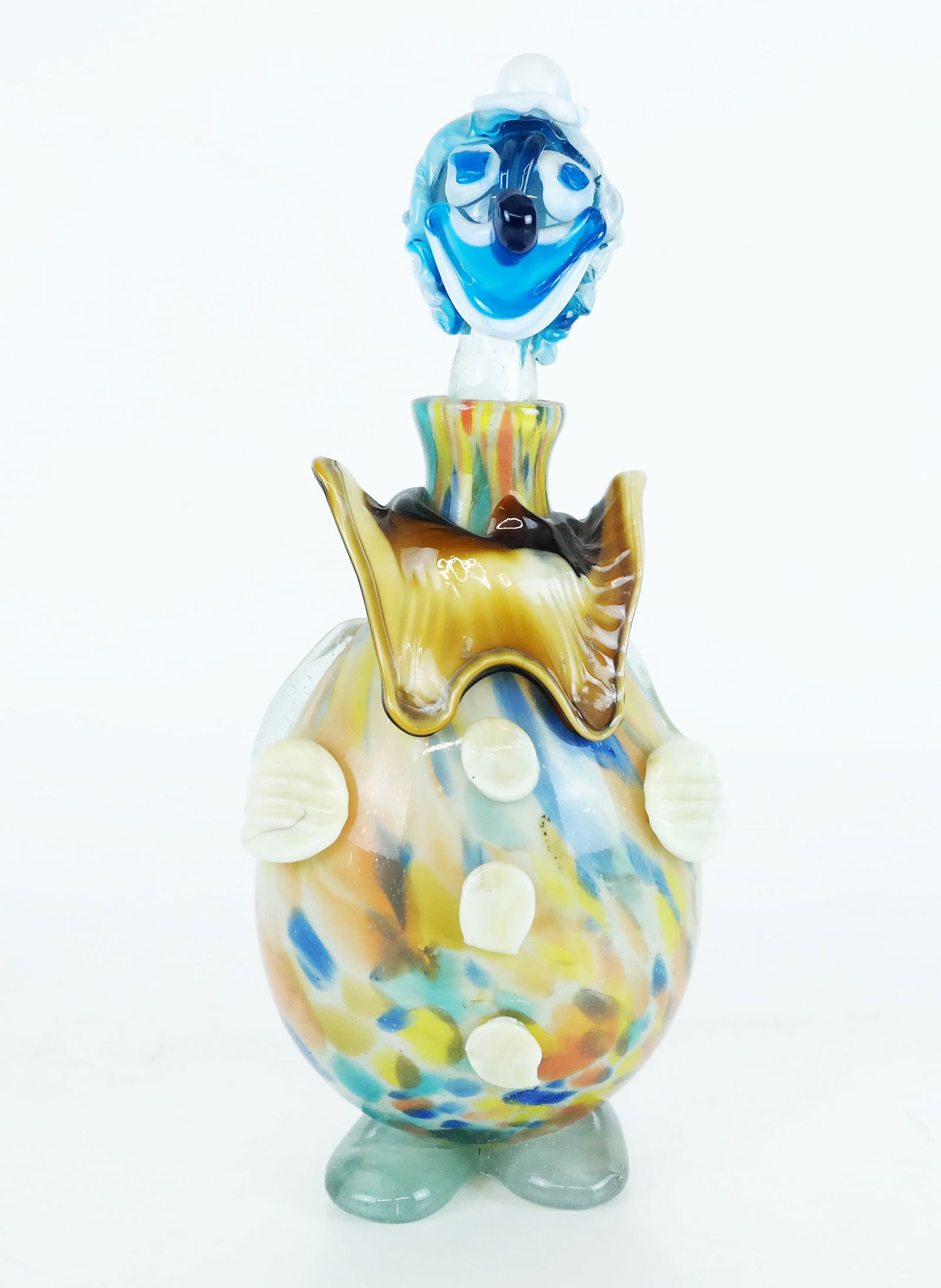 Venetian Murano Glass Figural Decanter Bottle (1 of 6)