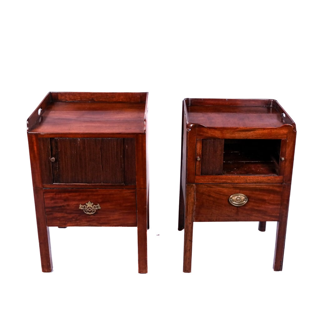 George III Mahogany End Tables (1 of 9)