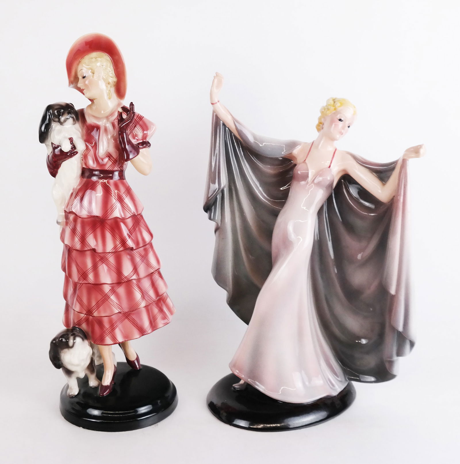 Two Austrian Art Deco Porcelain Sculptures (1 of 9)
