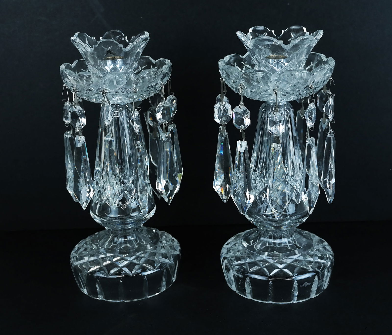 Pair of Waterford Crystal Lusters (1 of 7)
