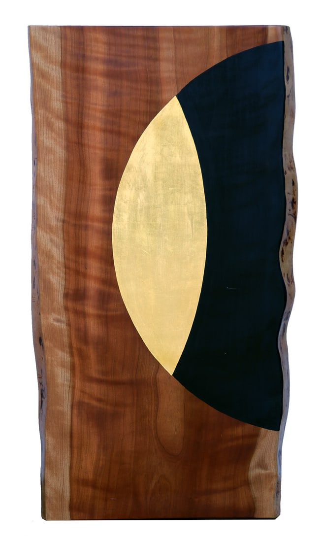 Jeffrey BROSK: “Feb. 28, 1977 #4” Live Edge Slab (1 of 5)