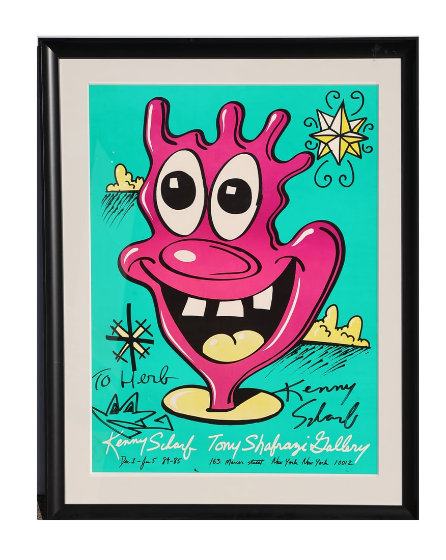 Kenny SCHARF: Tony Shafrazi, Exhibition Poster (1 of 3)