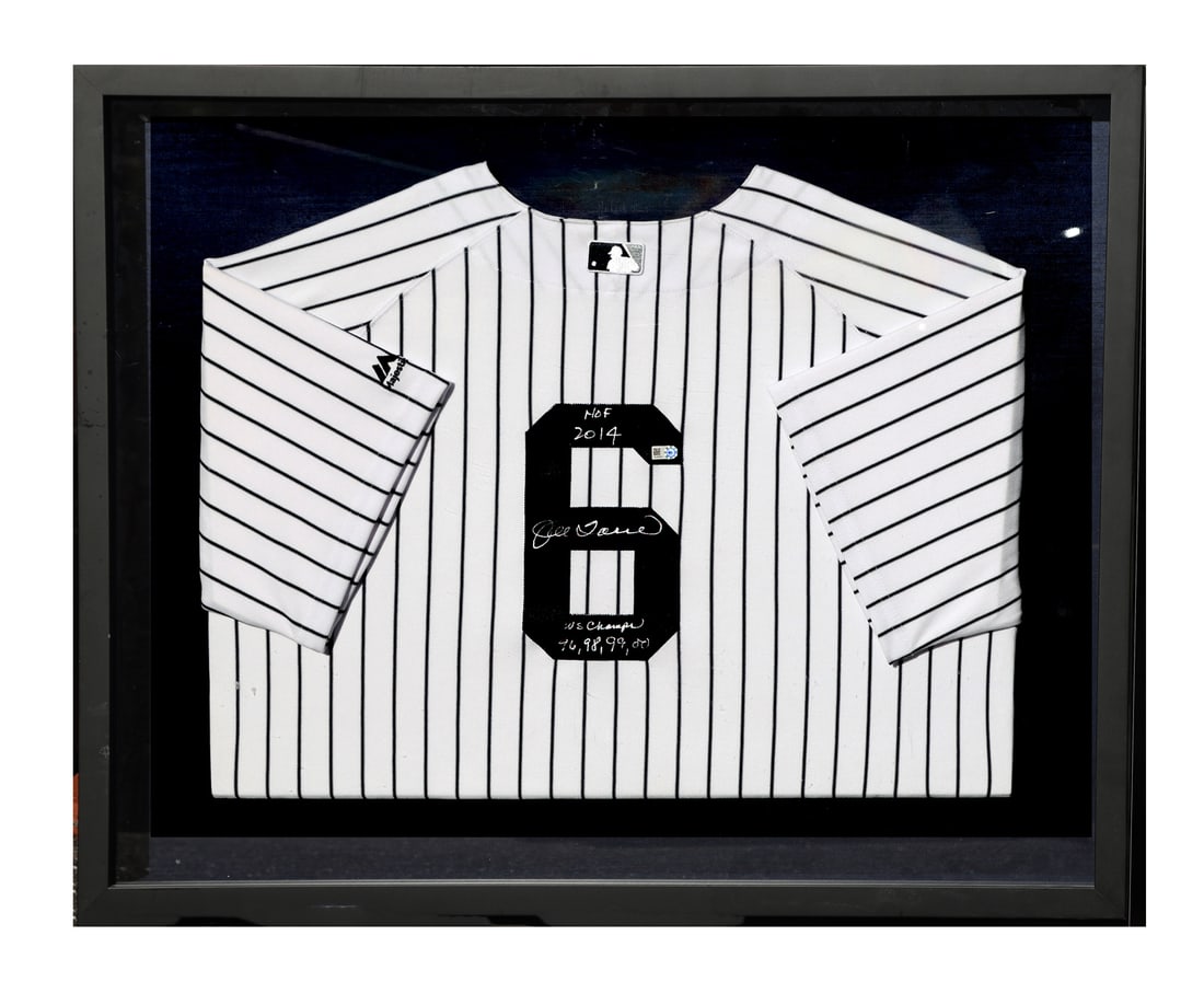 Yankee Baseball Jersey, Signed by Joe Torre (1 of 4)