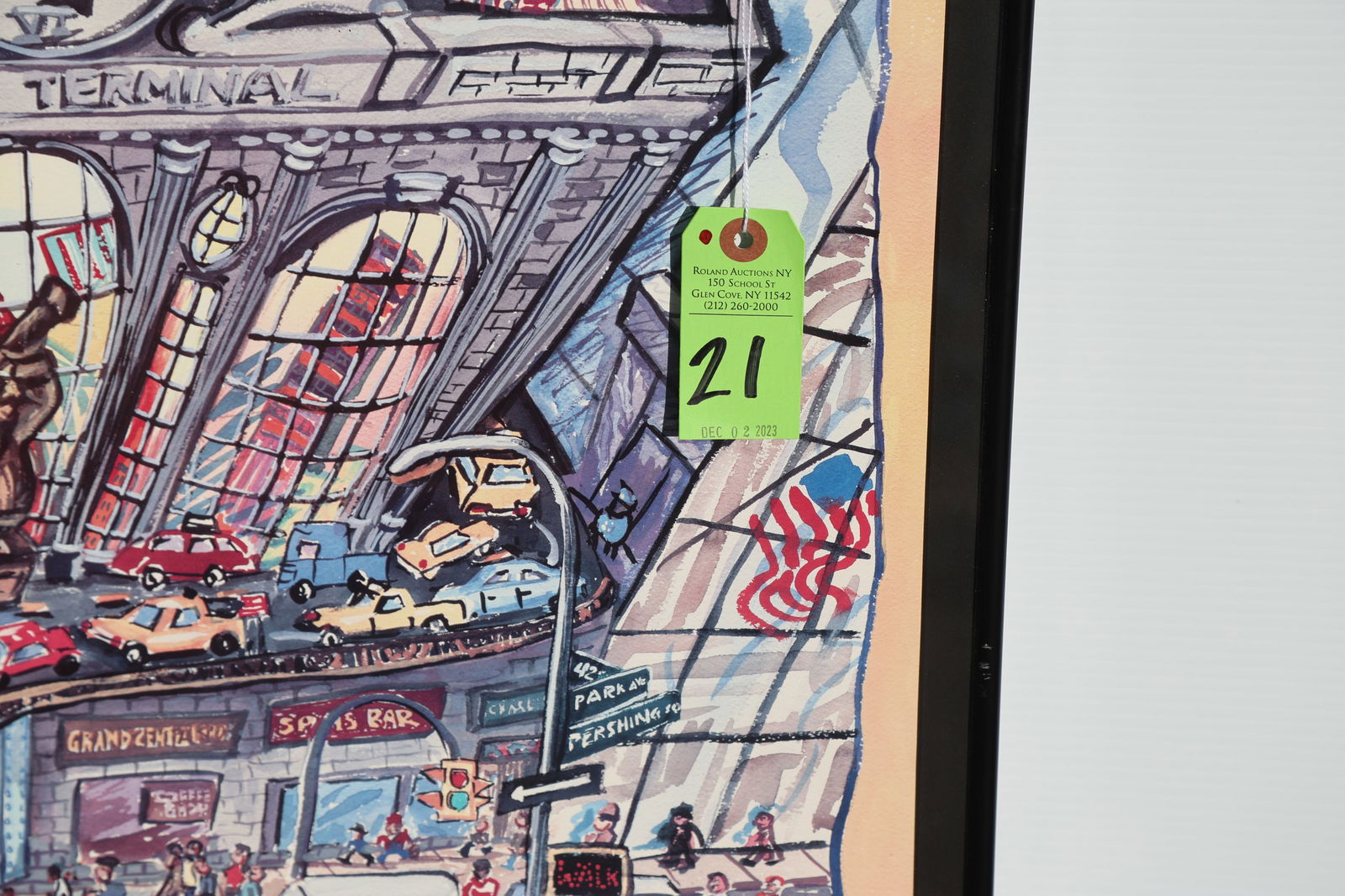 Red GROOMS: Grand Central Exhibition Poster (1 of 6)