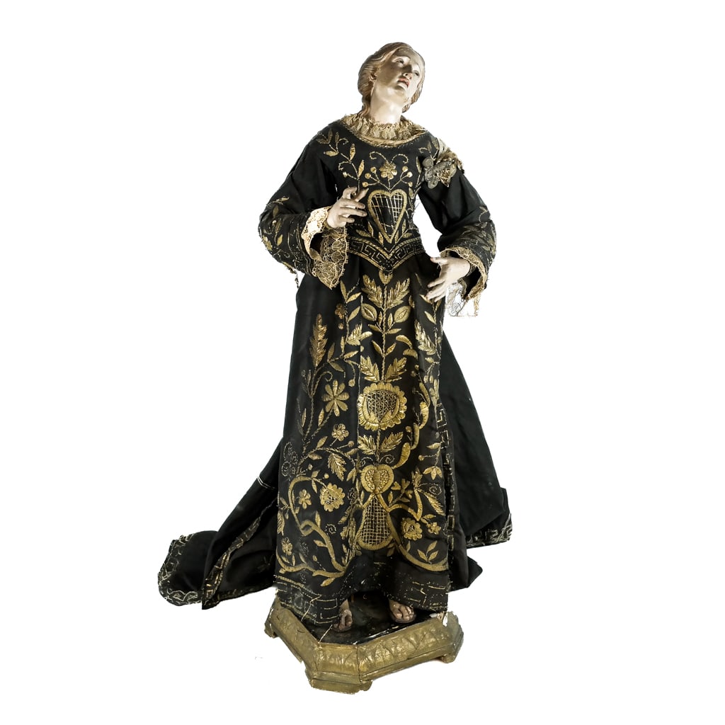 Antique Santos-Style Creche Figure (1 of 13)