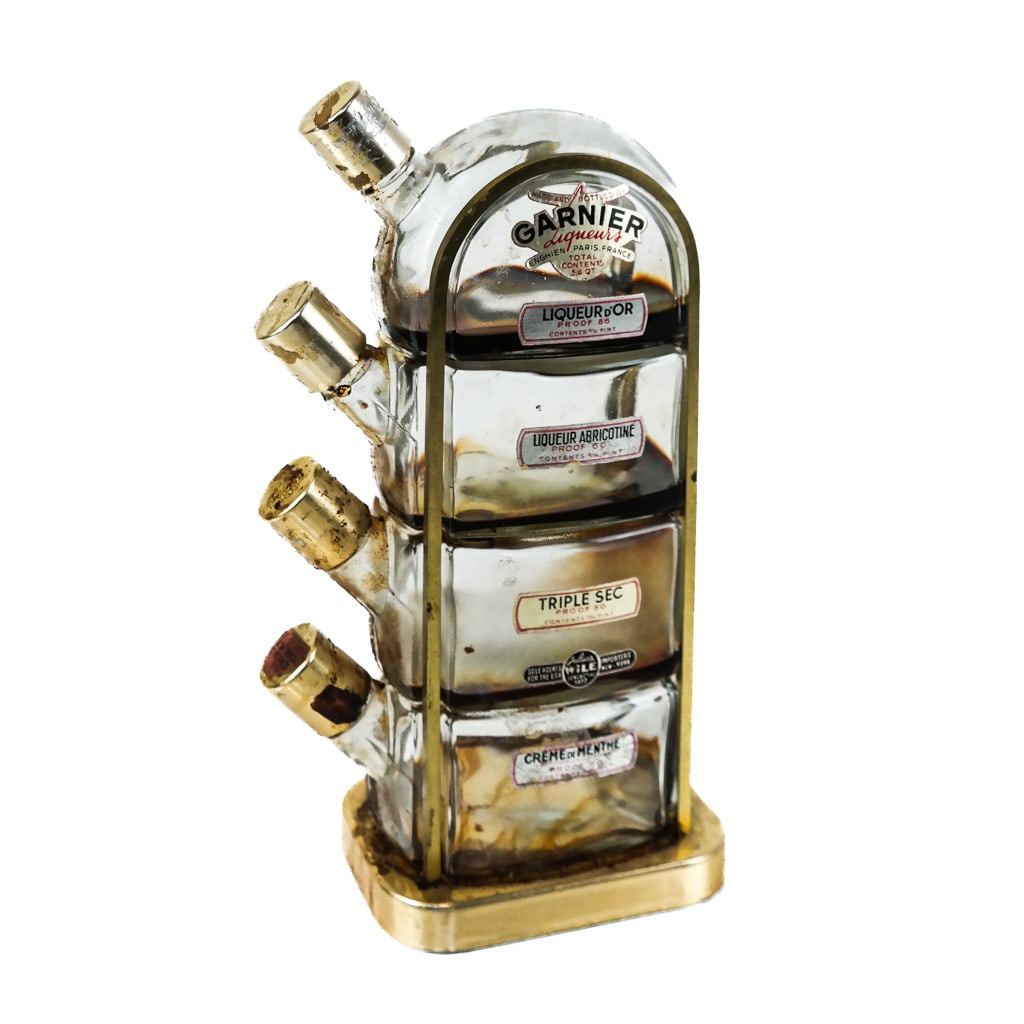 French Art Deco Liqueur Stand & Other Glass (8) (1 of 10)