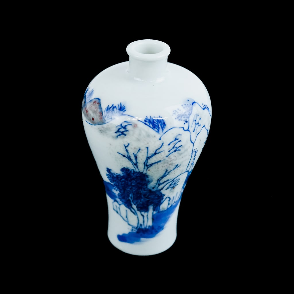 Small Chinese Blue & White Vase (1 of 10)