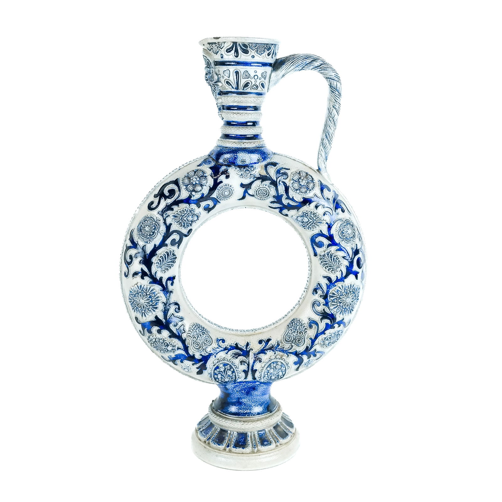 Hanke German Salt-Glazed Ceramic Ewer (1 of 9)