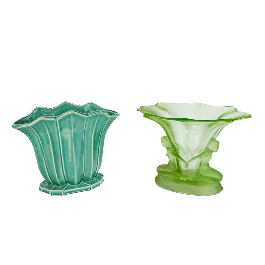 Glass & Ceramic Vases (2) (1 of 10)