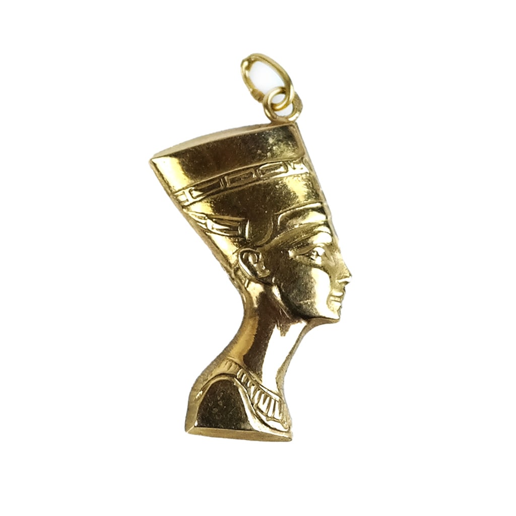 14K Gold Egyptian "Cleopatra" Pendant (1 of 6)