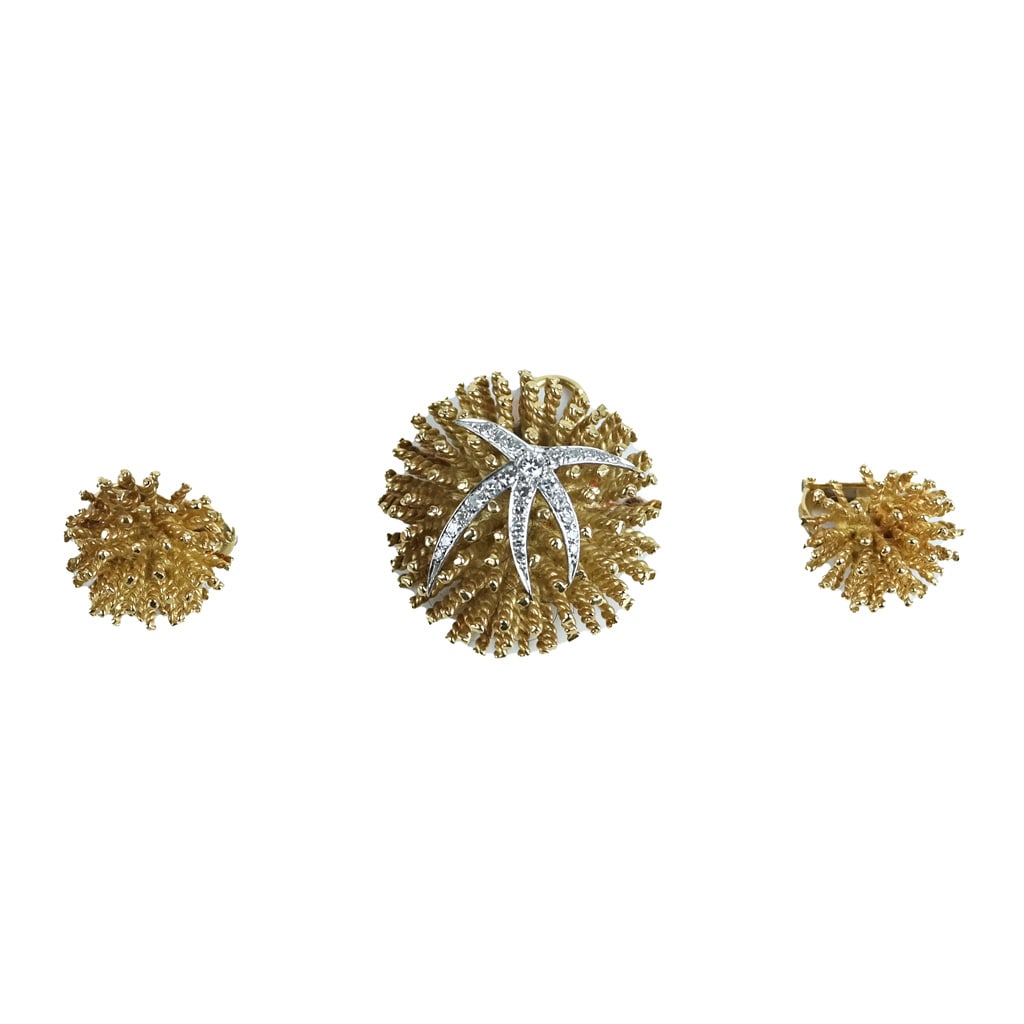 18K Gold & Diamond Jewelry Set (1 of 8)