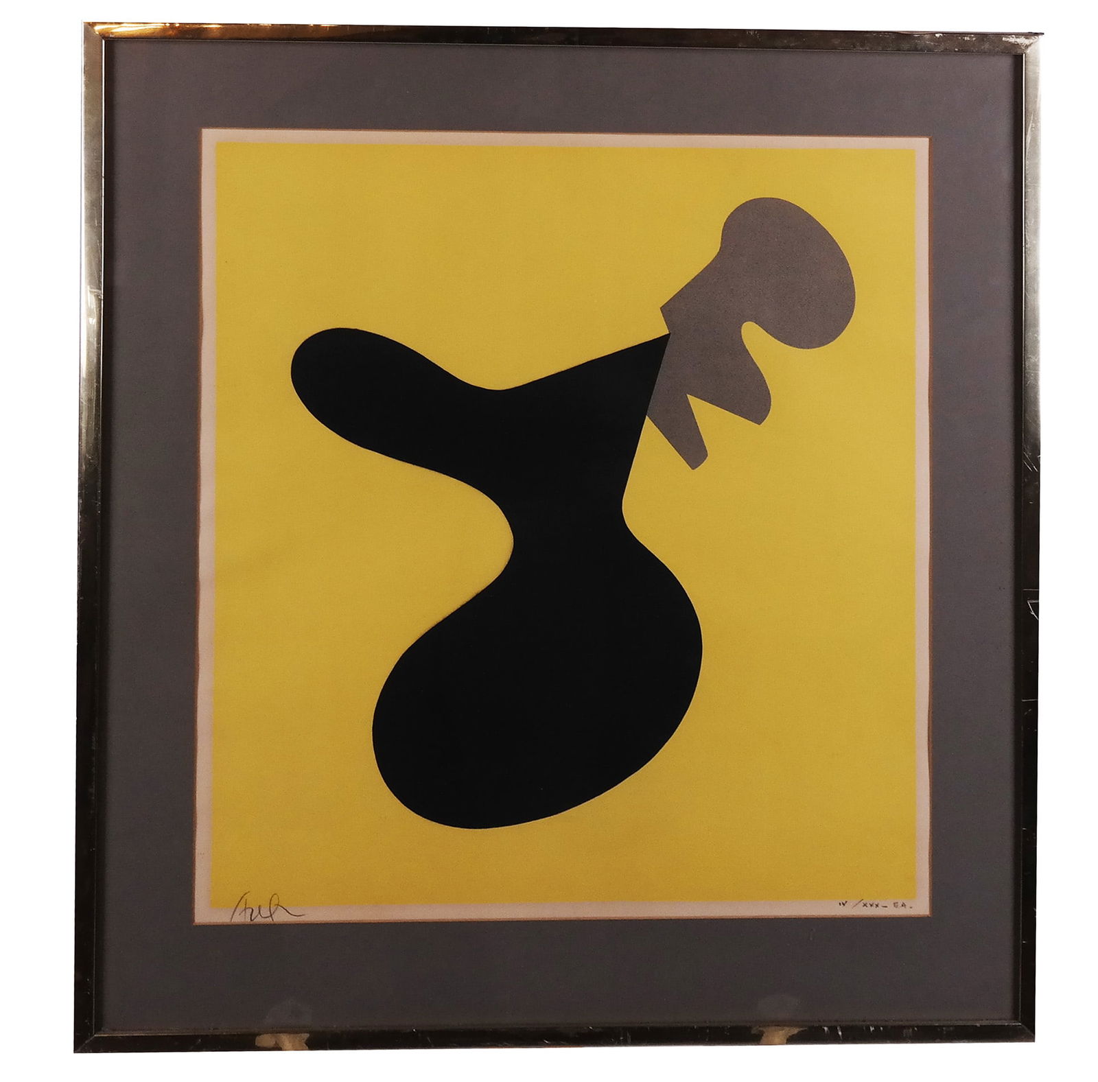 Jean ARP: Vase and Flower - Lithograph (1 of 6)