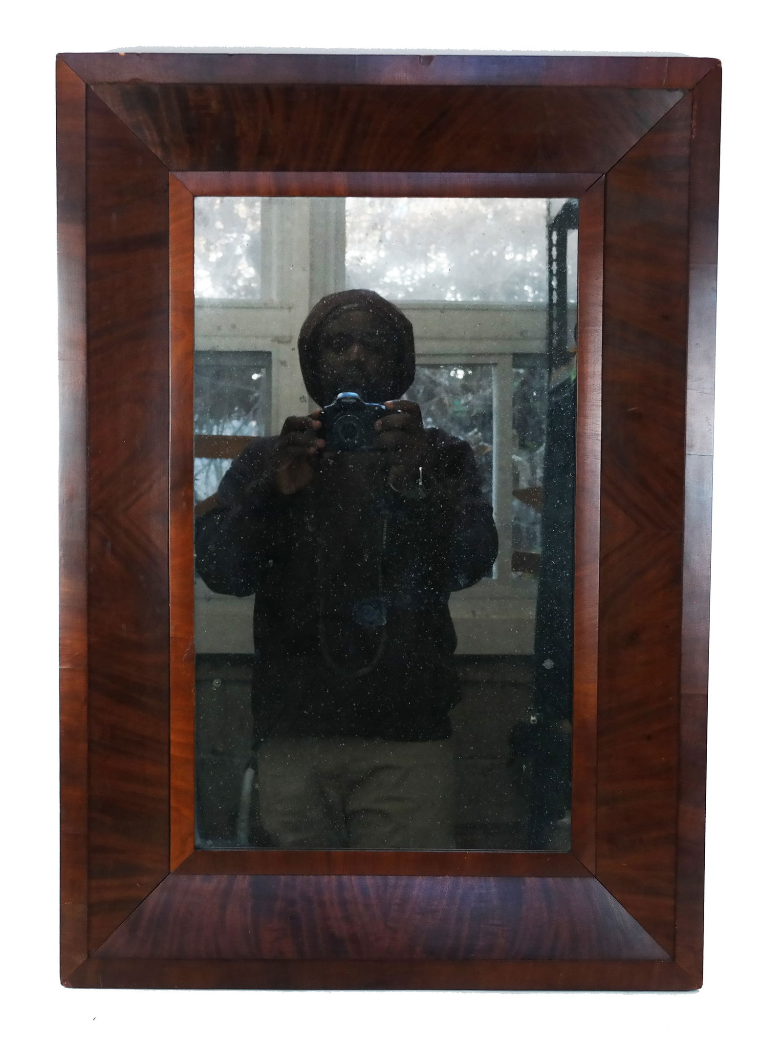 Vintage Mahogany Ogee Mirror (1 of 5)