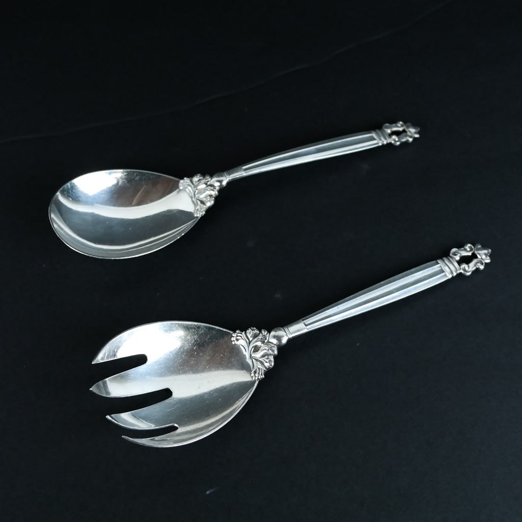Georg Jensen 2-Pc. Salad Set (1 of 8)