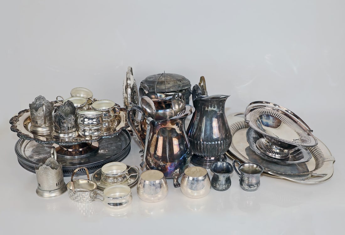 Assorted Silver Plate Articles (1 of 8)