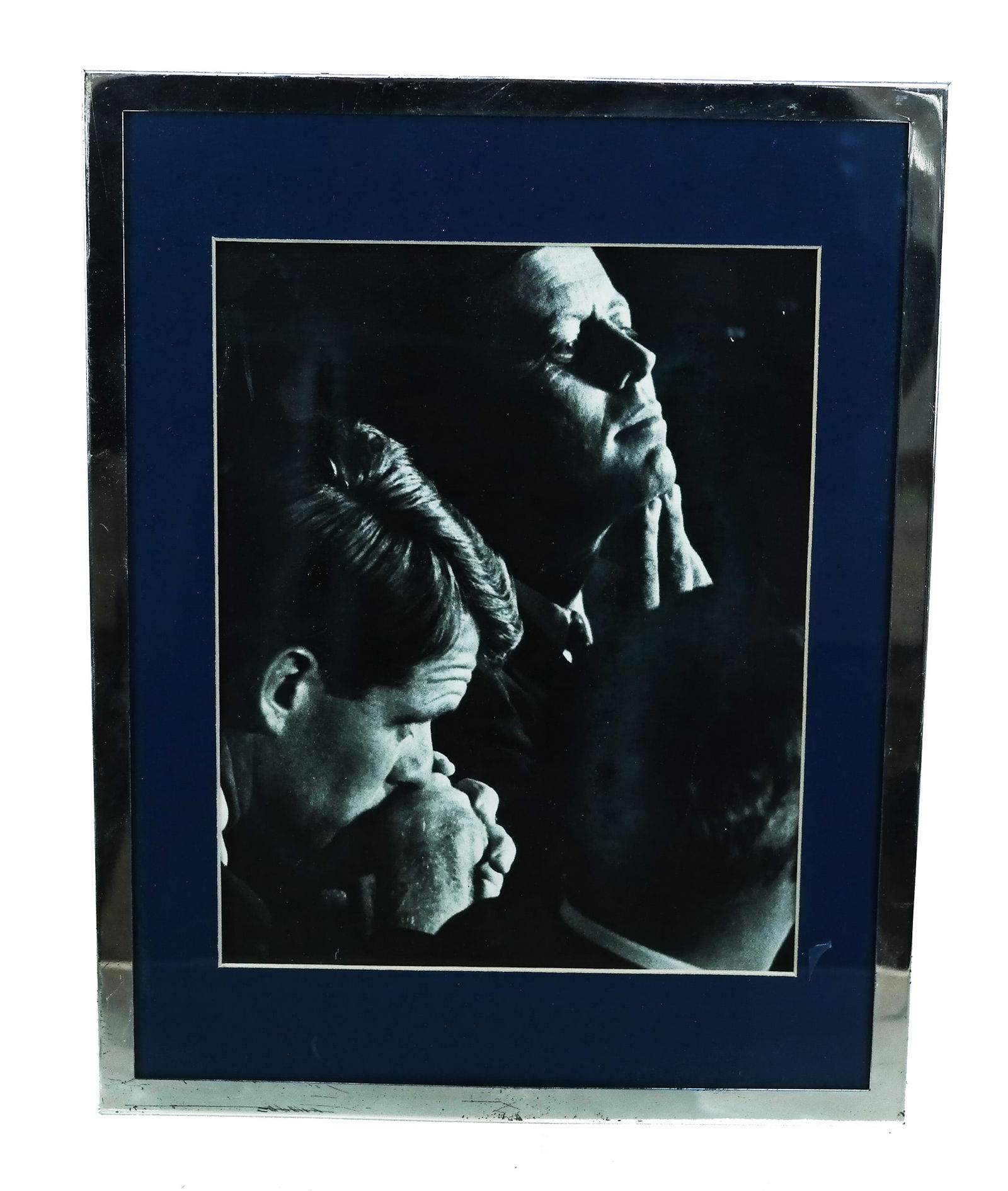 J.F. and R.F. Kennedy - Framed Black & White Photo (1 of 7)