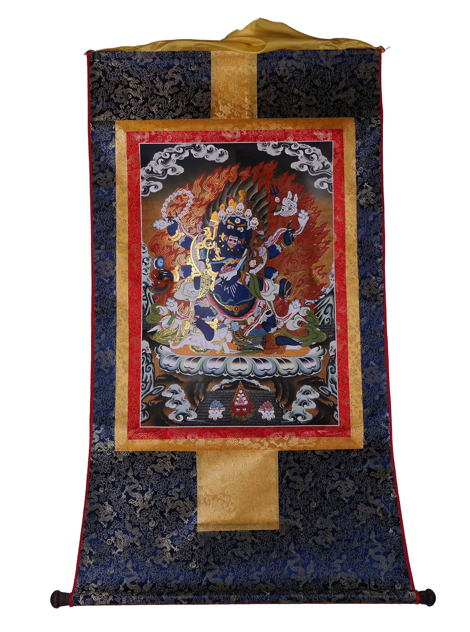 Chinese or Tibetan Thangka Scroll (1 of 7)