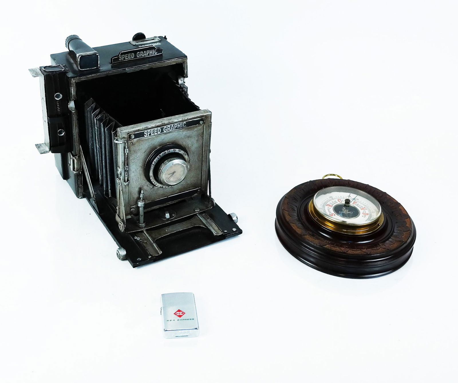 Barometer and Faux Camera Bank (1 of 12)