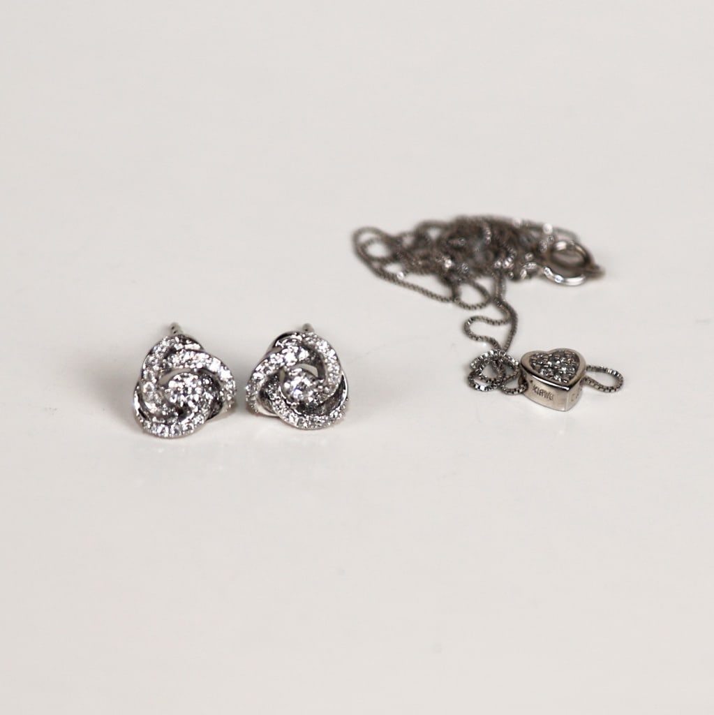 18K Gold & Diamond 3-Pc. Suite (1 of 3)