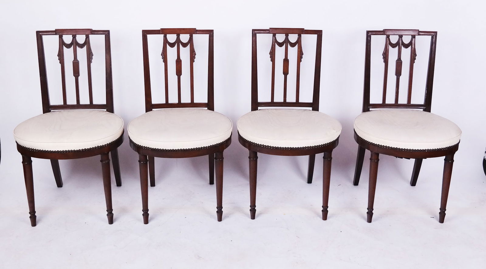 Set of Four French-Style Side Chairs (1 of 6)