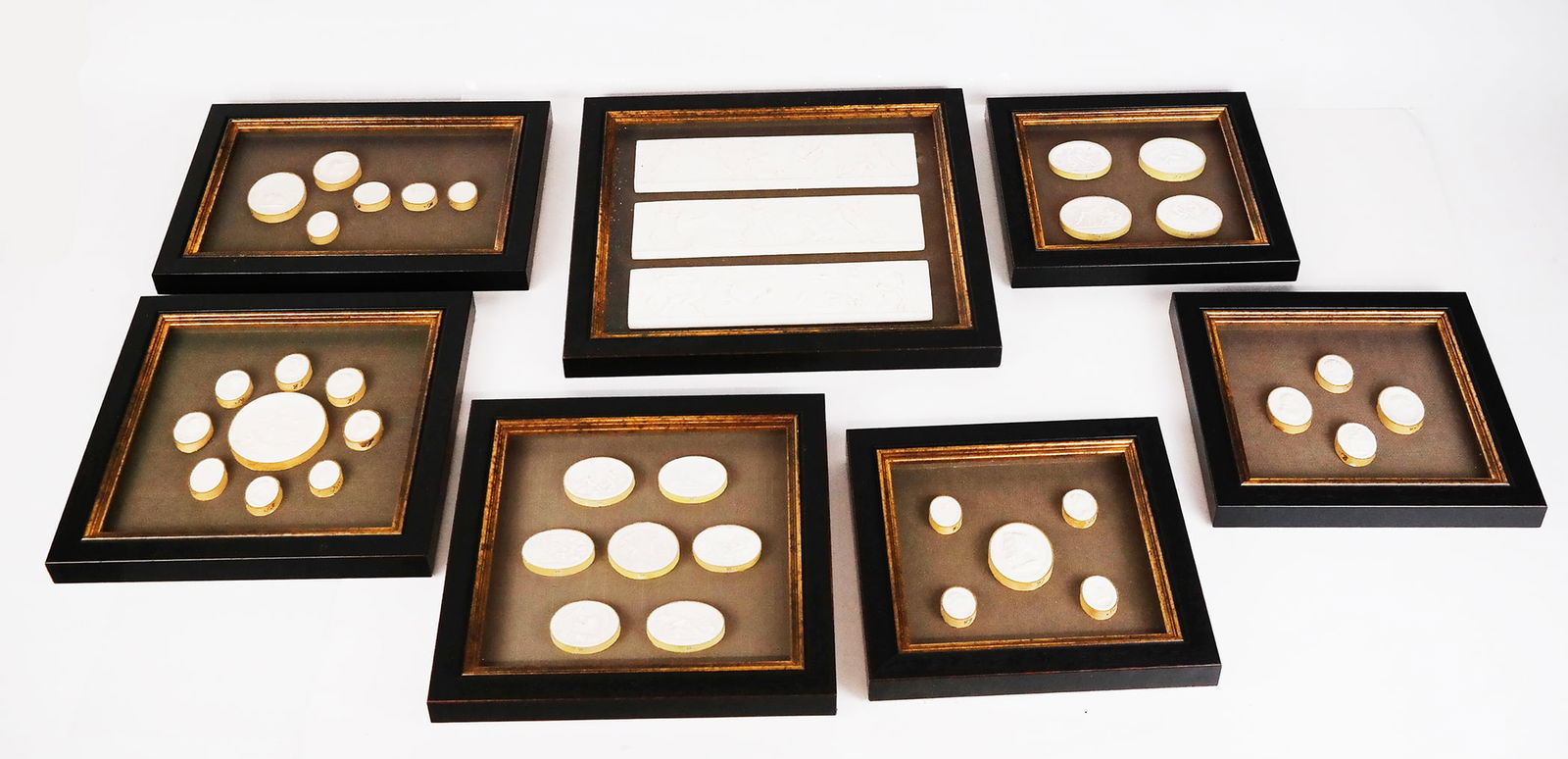 Set of Antique Grand Tour Cameo Collections (7 Pcs.) (1 of 10)