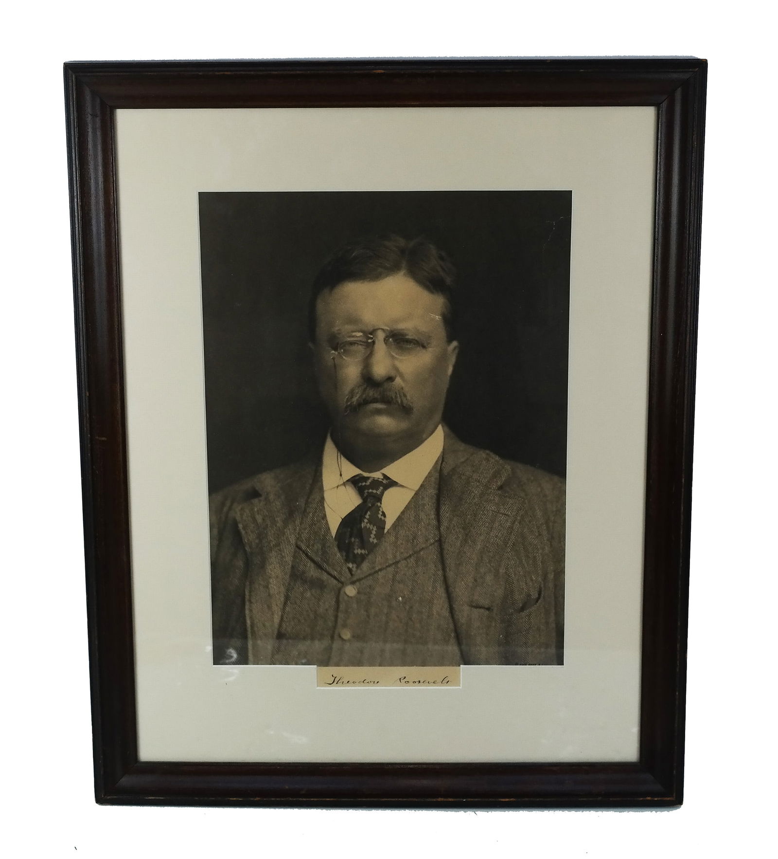 Teddy Roosevelt Autographed Portrait (1 of 7)