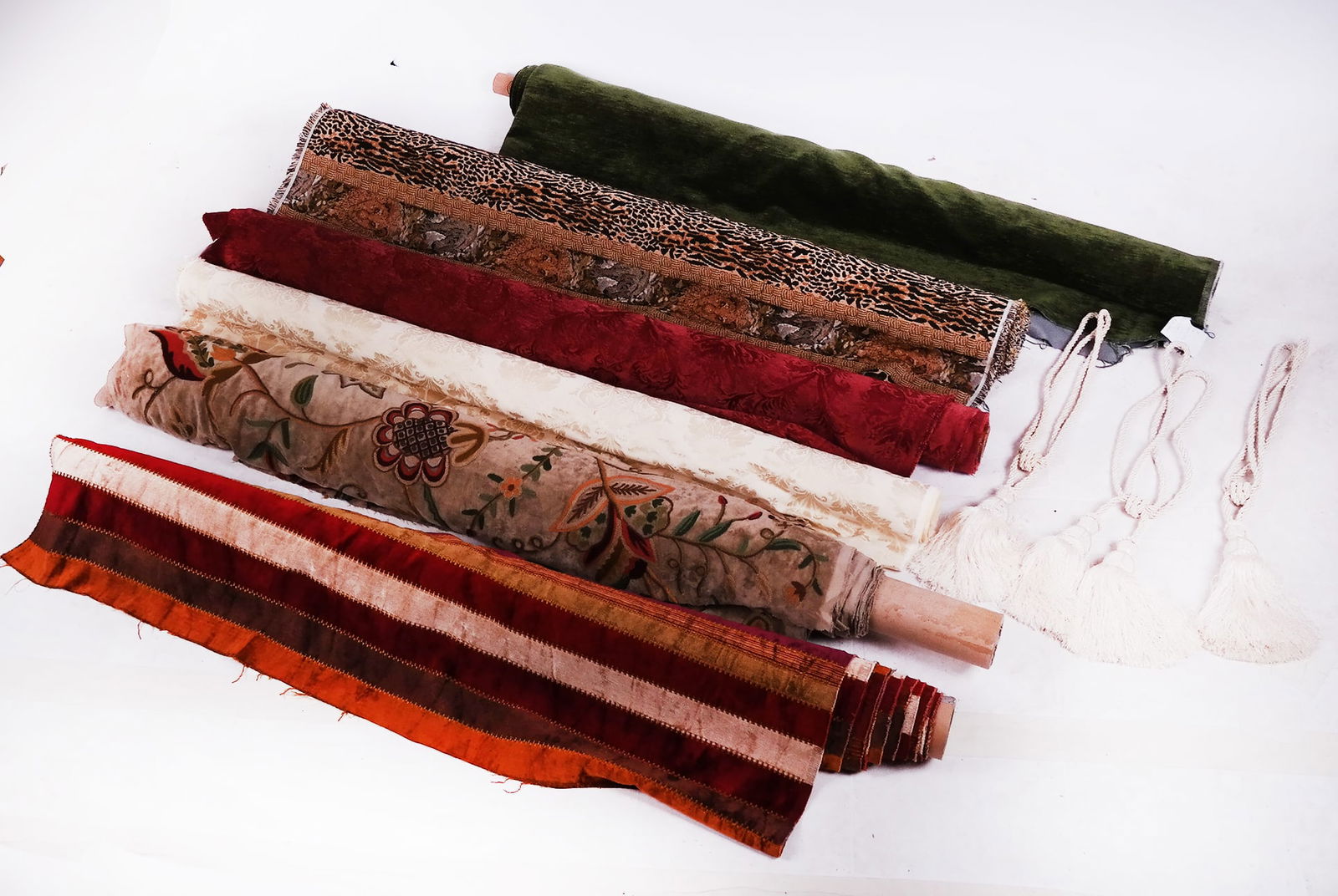 Six Assorted Bolts of Fabric (1 of 20)