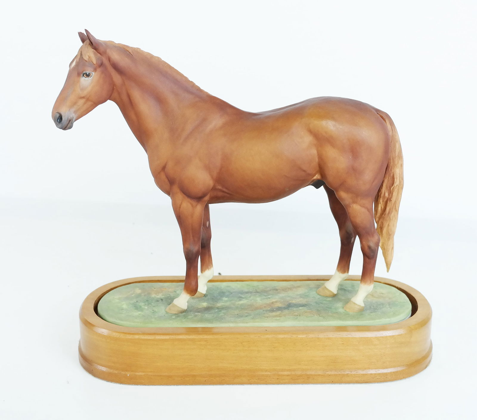 Royal Worcester English Porcelain Equestrian Sculpture (1 of 9)