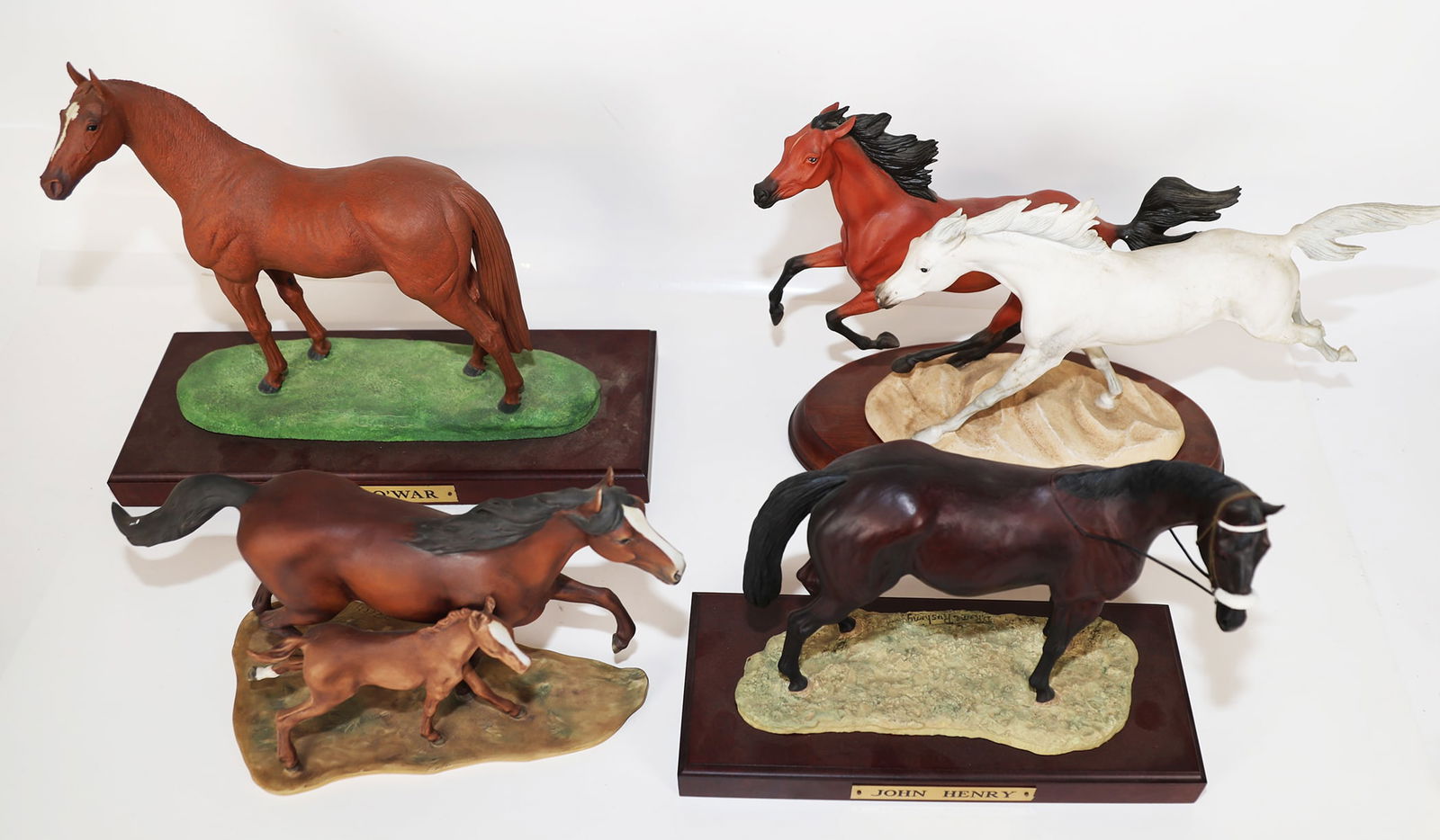 Group of 4 Equestrian Sculptures (1 of 19)