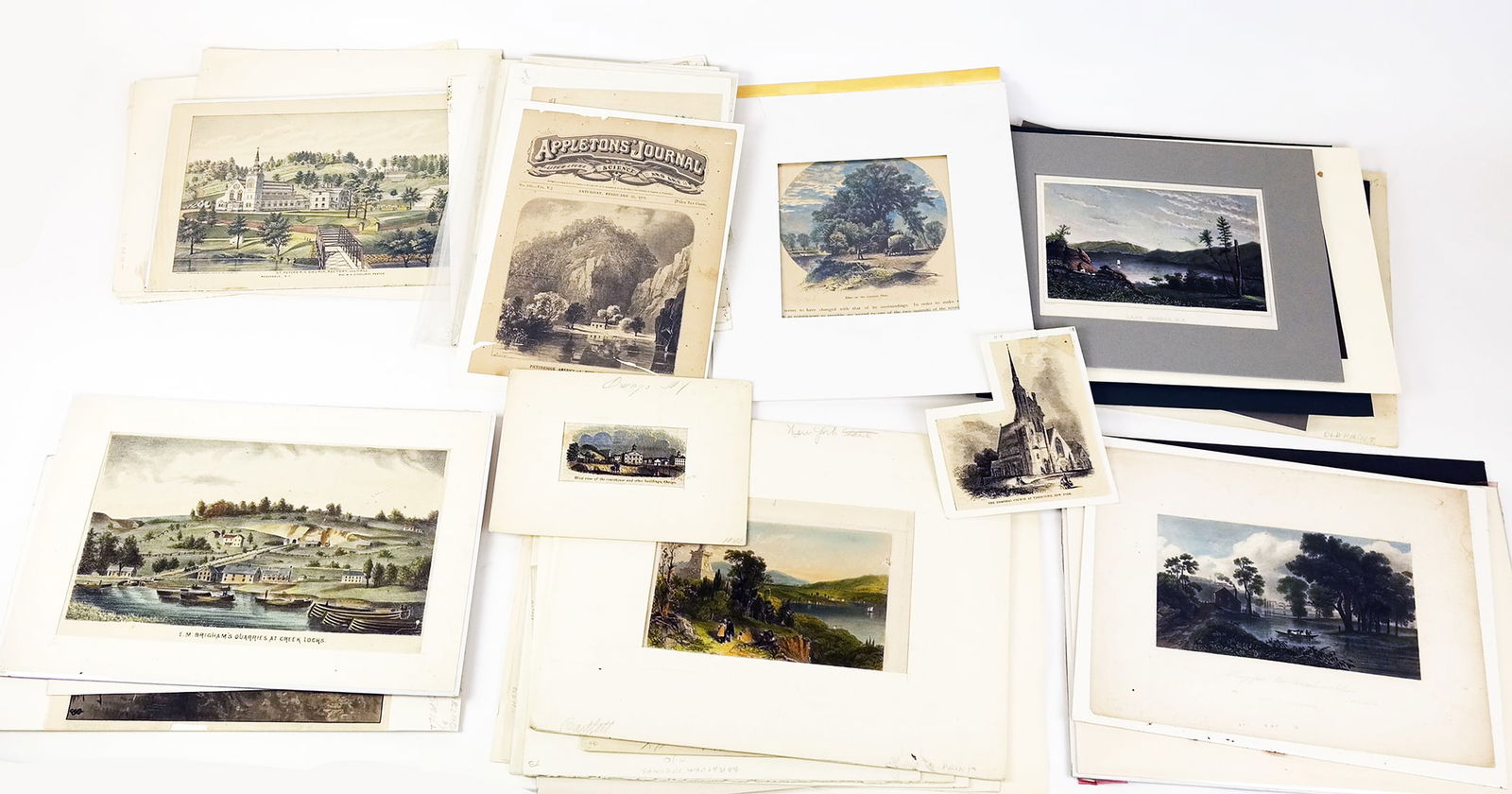 Assorted 19th/20th C. Prints of New York (1 of 8)