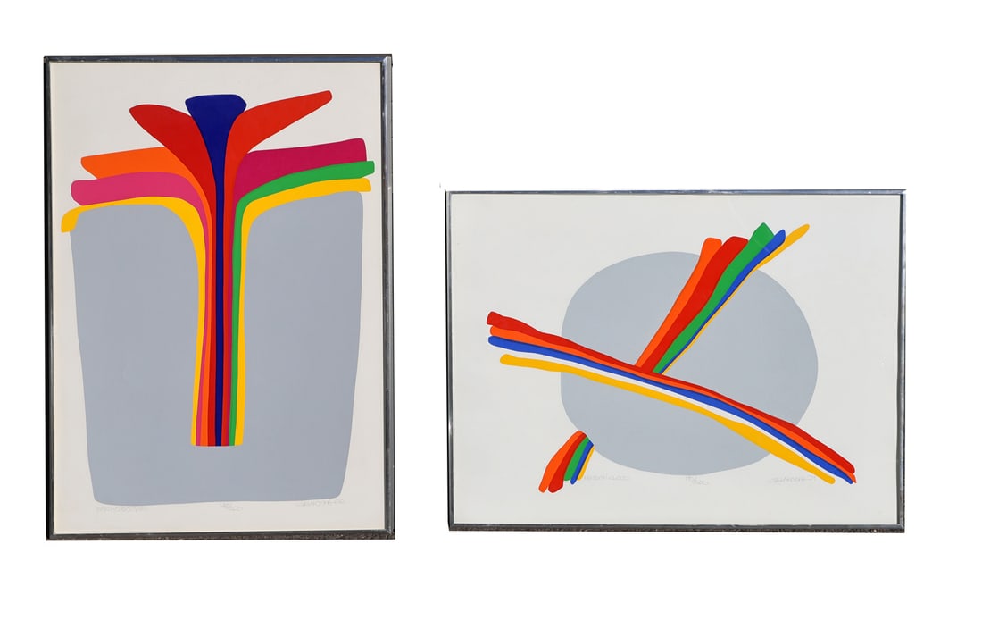 C. Daniel GELAKOSKA: 2 Silkscreens (1 of 7)