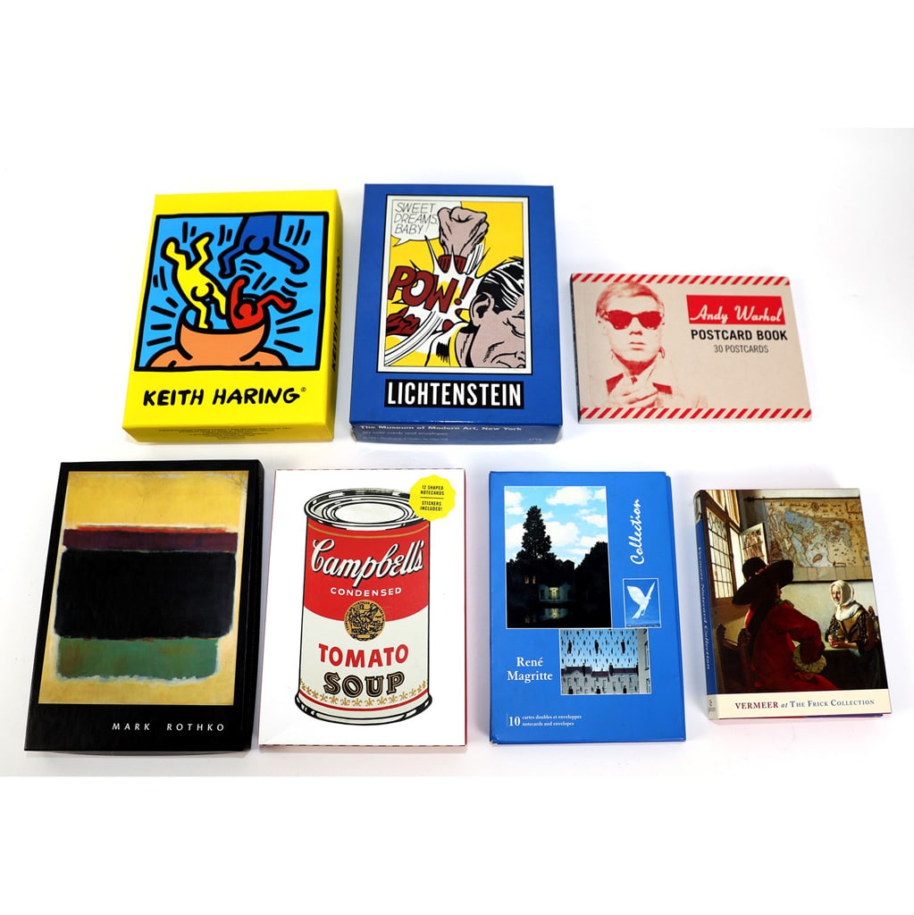 7 Artist Postcard and Note Card Collection (1 of 3)
