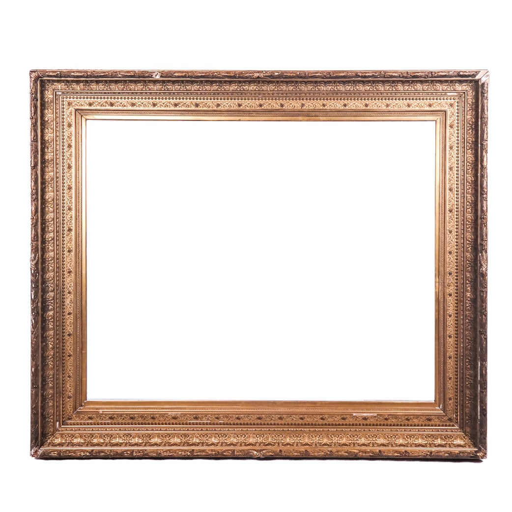 Large Antique Painting/Mirror Frame (1 of 11)