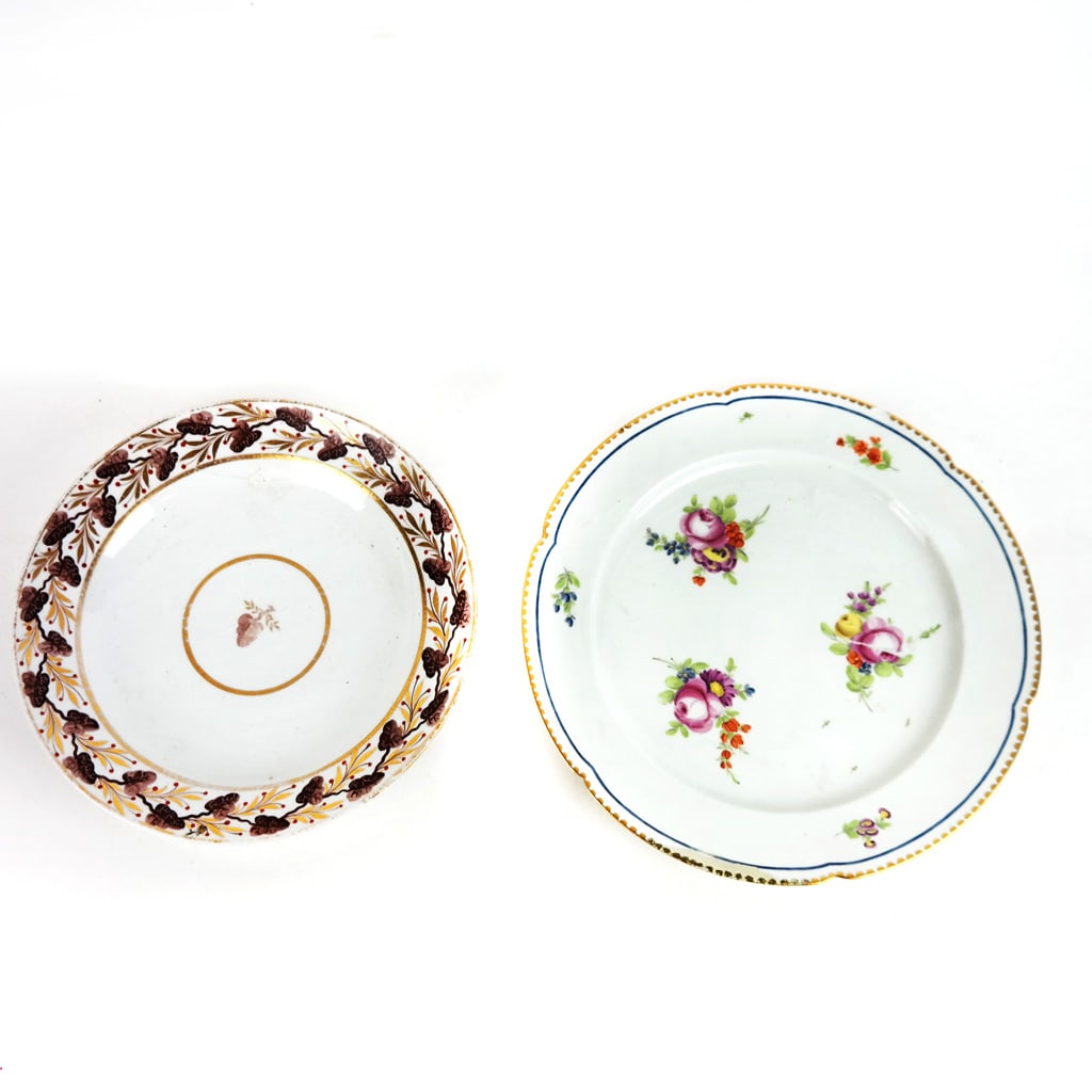 Two Antique Porcelain Plates (1 of 12)