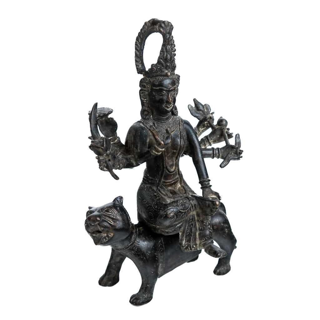 Antique Southeast Asian Bronze Figure (1 of 9)