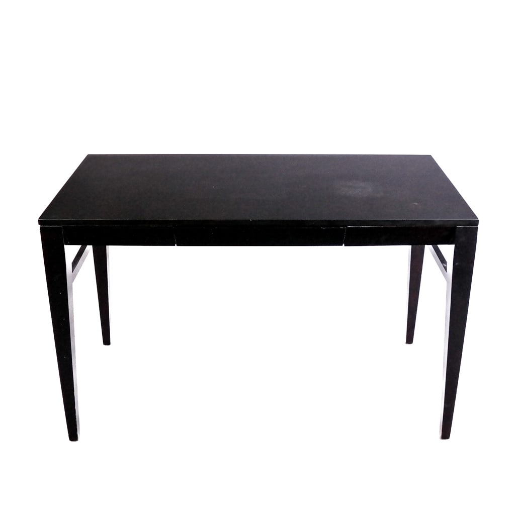 Modern Art Deco-Style Ebonized Desk (1 of 7)