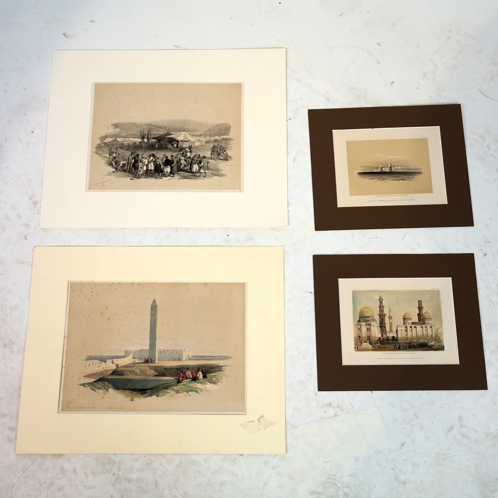 After David ROBERTS: Egypt & the Holy Land - 4 Pri (1 of 11)