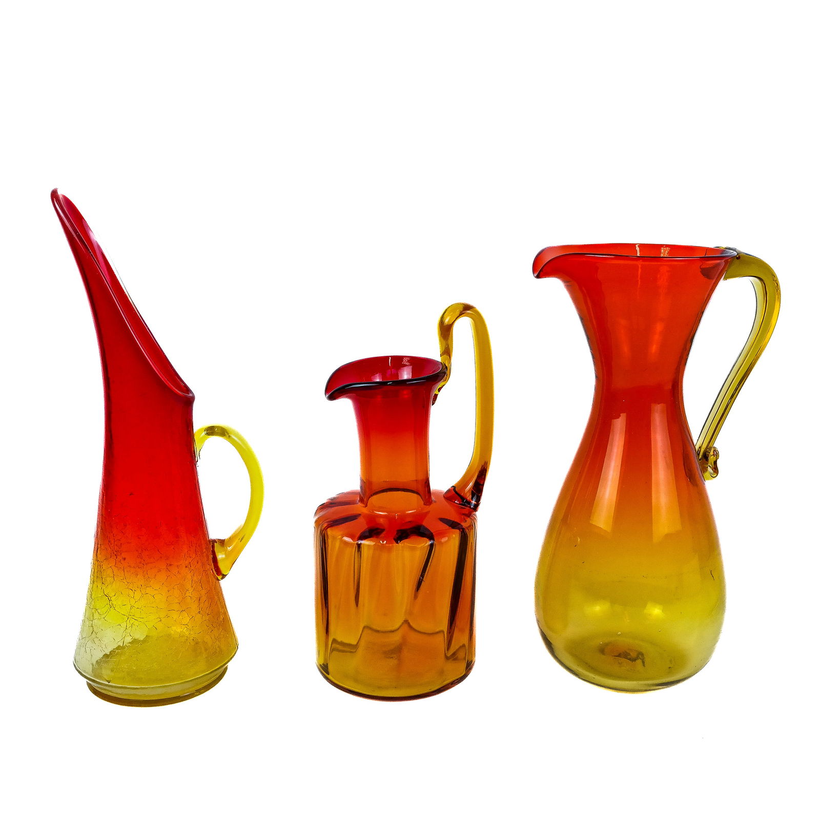 Blenko Vintage American Art Glass Vessels (3) (1 of 5)