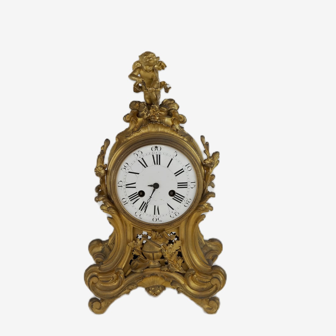 19th C. French Figural Mantel Clock (1 of 8)